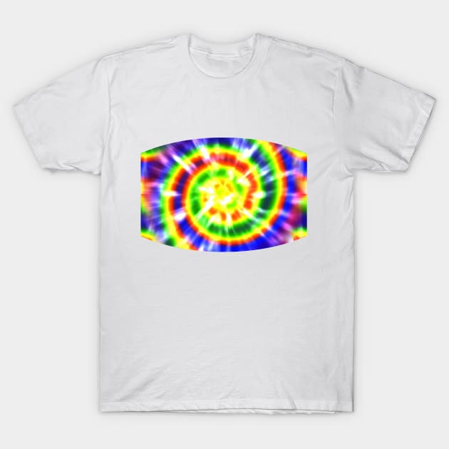 Funky Rainbow Swirl Tie Dye T-Shirt by KindlyHarlot